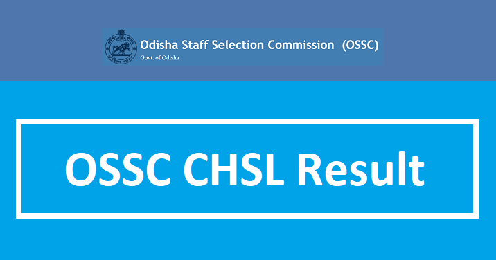 OSSC CHSL Result 2024