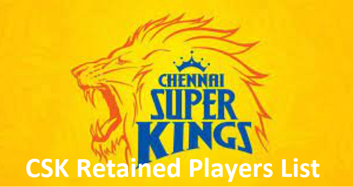 IPL CSK Retained Players 2025 List