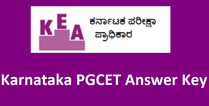 Karnataka PGCET Answer Key 2024