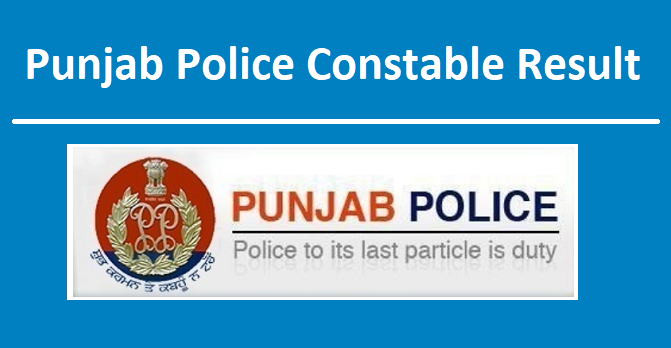 Punjab Police Constable Result 2024