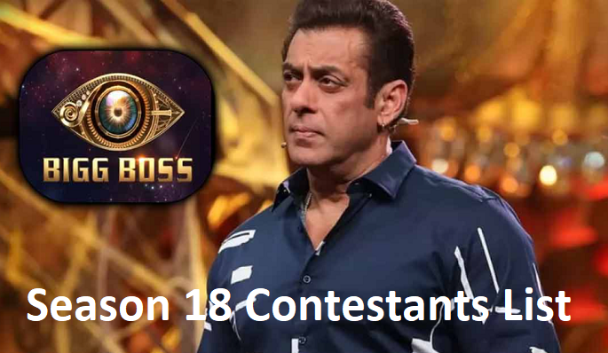 Bigg Boss 18 Contestants Name List 2024