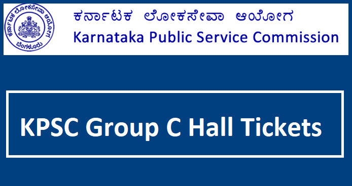 KPSC Group C Hall Tickets 2024