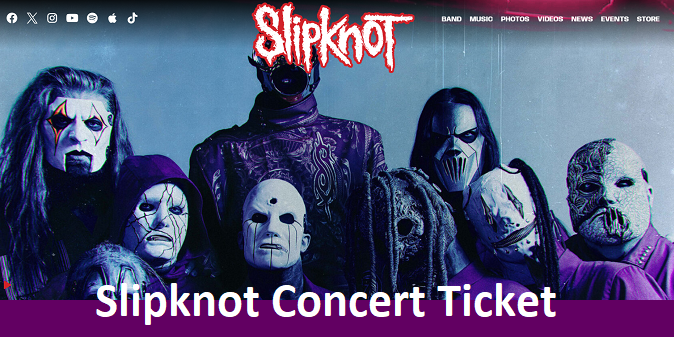 Slipknot Ticket Concert