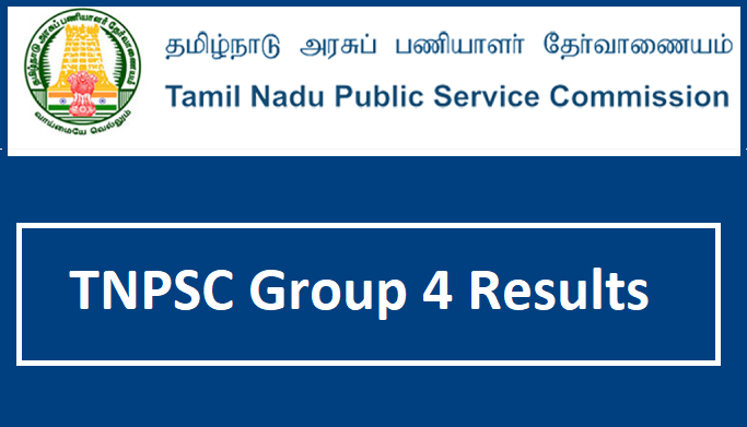 TNPSC group 4 Results 2024