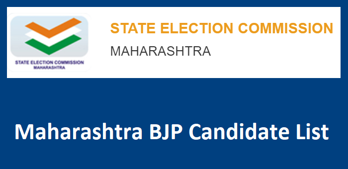 BJP Candidates List 2024 Maharashtra