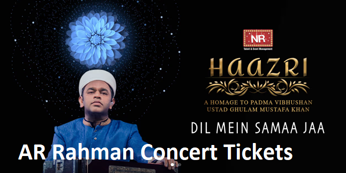 AR Rahman Concert Tickets 2025