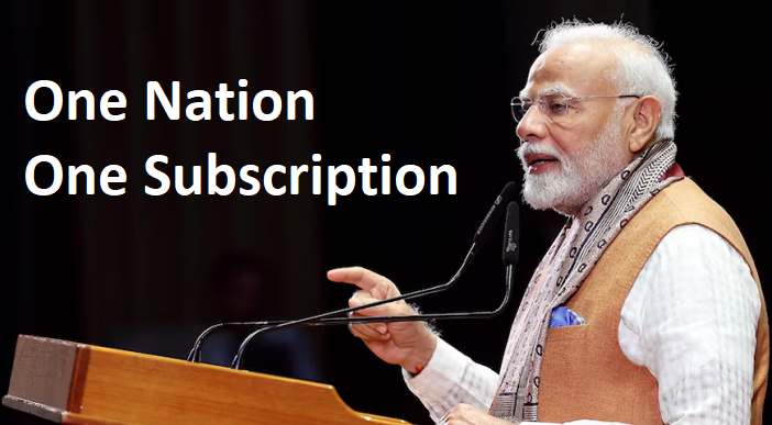 One Nation One Subscription Scheme