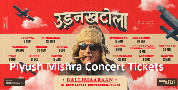 Piyush Mishra Concert Tickets Price