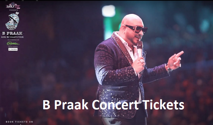 B Praak Concert Tickets Price