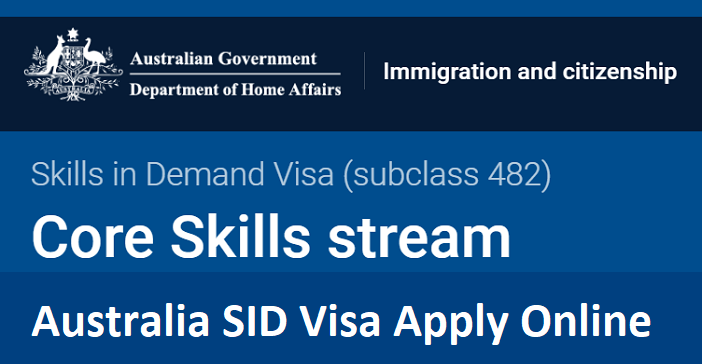 Australia SID Visa Apply Online